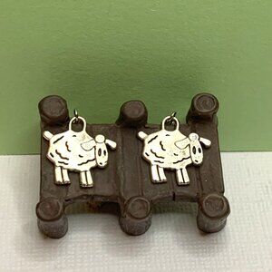 Sheep Earring, Lamb Earring, Gift Idea, Silly Animal Earring, Sheep Jewelry